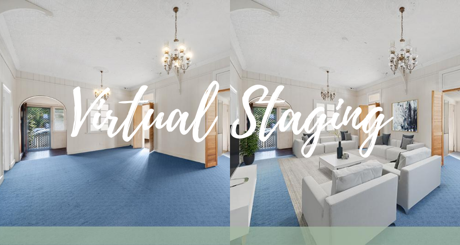 Virtual home staging…