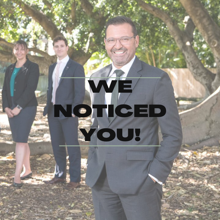 We Noticed You - ML website